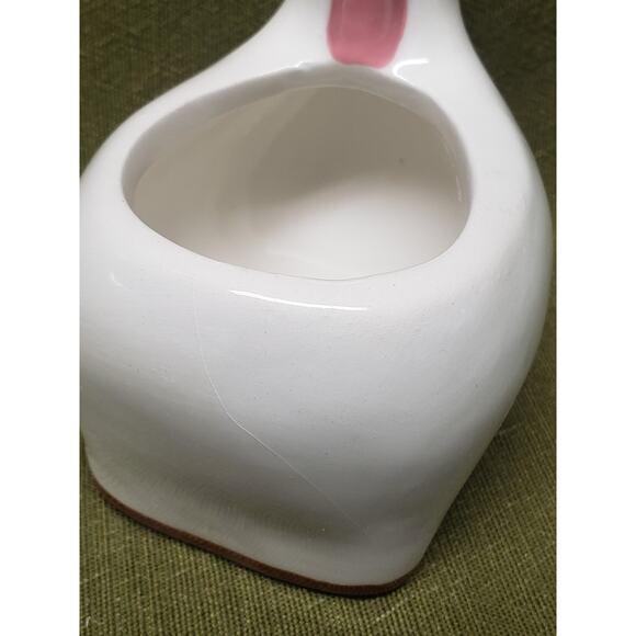 Uma the Unicorn Ceramic Animal Planter Pot for Succulents Small Plants or Decor - Picture 8 of 11